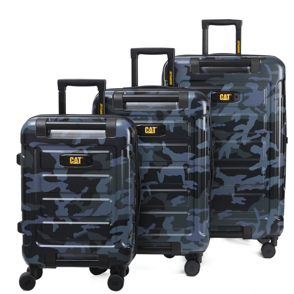 CAT kufr Stealth 2.0, 3 dílný set - tmavě šedý maskáč