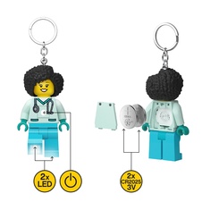 LEGO Iconic Dr. Flieber svietiaca figúrka (HT)