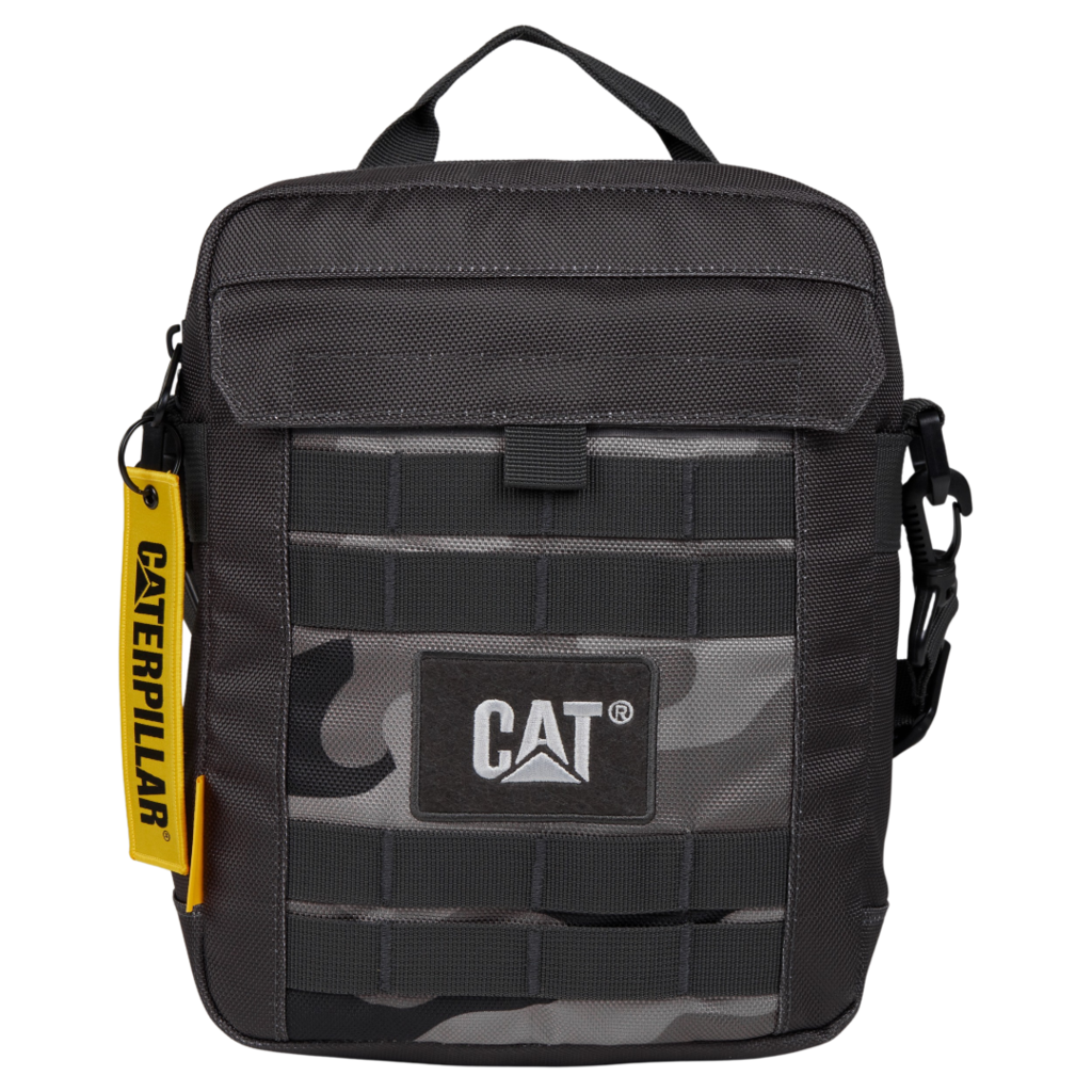 CAT crossbody taška Combat Namib - tmavě šedý maskáč