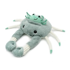 PTIPOTOS Plyšový krab Cassecou mátový - máma s miminkem - 74601_2.jpg