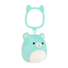 SQUISHMALLOWS Clip-On Belinda the Teal Bear 