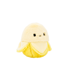 SQUISHMALLOWS Fuzzamallows Junie the Banana, 13 cm