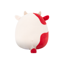 SQUISHMALLOWS Claudio the Cream and Burgundy Spotted Cow