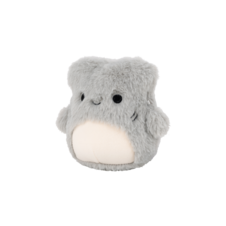 SQUISHMALLOWS Fuzzamallows Tank the Hammerhead Shark, 13 cm