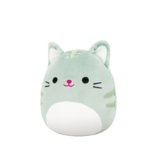 SQUISHMALLOWS Chase the Light Green Tabby Cat, 13 cm