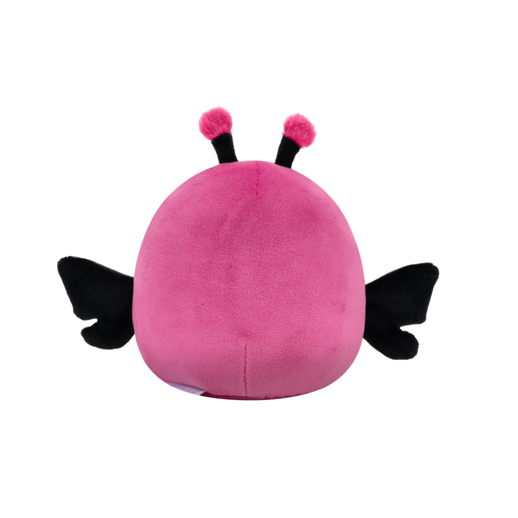 Squishmallows Raspberry SQUISHMALLOWS Marcelina the Raspberry Pink Monarch Butterfly, 13 cm