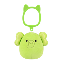 SQUISHMALLOWS Clip-On Franky the Lime Green Elephant