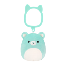 SQUISHMALLOWS Clip-On Belinda the Teal Bear