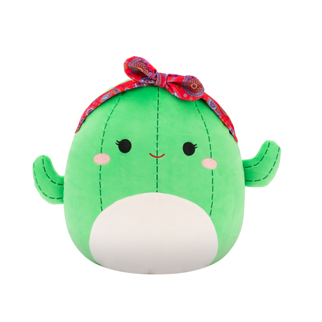 SQUISHMALLOWS Maritza the Green Cactus W/Headband, 30 cm