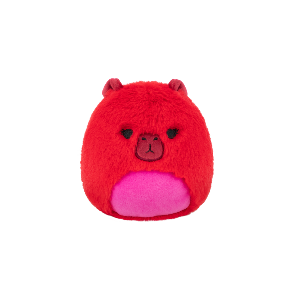 SQUISHMALLOWS Fuzzamallows Marcia the Capybara, 13 cm