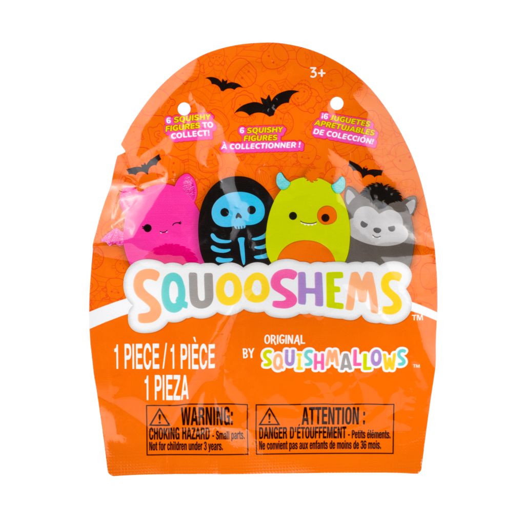SQUISHMALLOWS Squooshems Mystery antistresová figúrka – Halloween