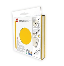 LEGO Zápisník s gelovým perem jako klipem a náhradní náplní - žlutý - 53565_4.jpg