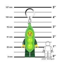 LEGO Minifigures Keychain Light Peapod Costume Girl