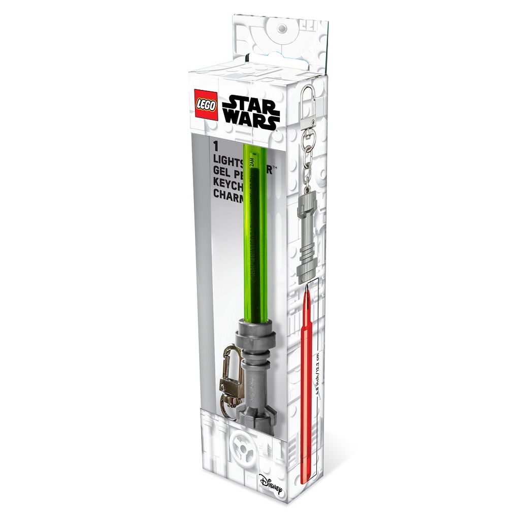 LEGO Star Wars gelové pero Světelný meč s klipem - světle zelené - 53512_1.jpg