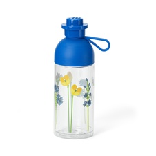 LEGO Hydration Bottle 0,5L Transparent - Flowers