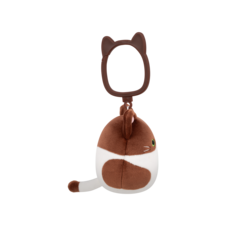SQUISHMALLOWS Kľúčenka Tmavohnedá mačka - Glaudini