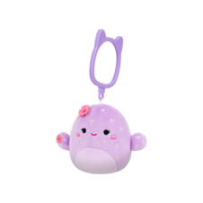 SQUISHMALLOWS Kľúčenka Fialový kaktus - Adrienne