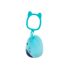 SQUISHMALLOWS Clip-On Garth the Teal Alien with Galaxy Belly 