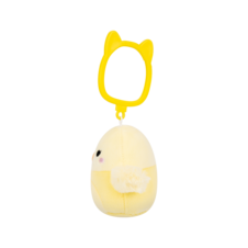 SQUISHMALLOWS Clip-On Shayna the Yellow Parakeet Bird 
