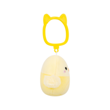 SQUISHMALLOWS Clip-On Shayna the Yellow Parakeet Bird 
