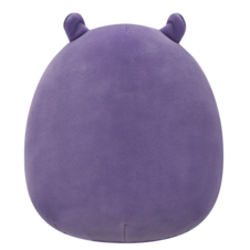 SQUISHMALLOWS Debra the Purple Capybara with Fuzzy Belly, 13 cm
