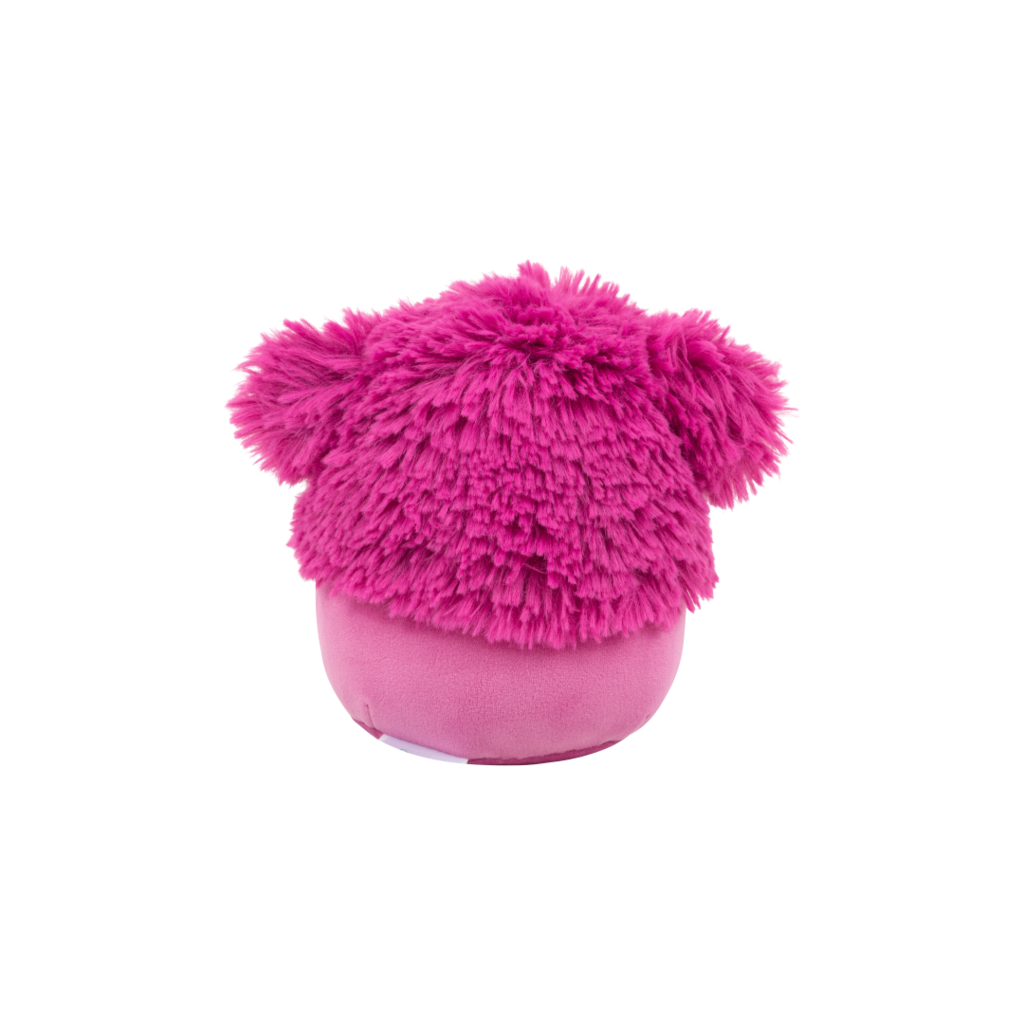 Squishmallows Raspberry SQUISHMALLOWS Nanette the Raspberry Pink Bigfoot, 13 cm