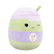 SQUISHMALLOWS Latchmi the Lavender Matcha Latte, 13 cm