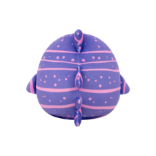 SQUISHMALLOWS Tizziano the Purple Striped Whale Shark, 30 cm
