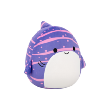 SQUISHMALLOWS Tizziano the Purple Striped Whale Shark, 30 cm