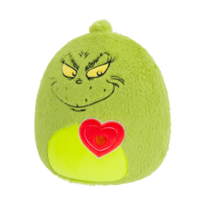 SQUISHMALLOWS Fuzzamallows Grinch - Grinch so srdiečkom