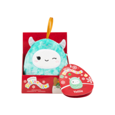 SQUISHMALLOWS Vianočná ozdoba Yeti - Yollie, 10 cm
