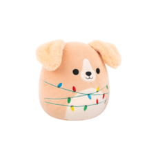 SQUISHMALLOWS Zlatý retríver so svetielkami - Stevon