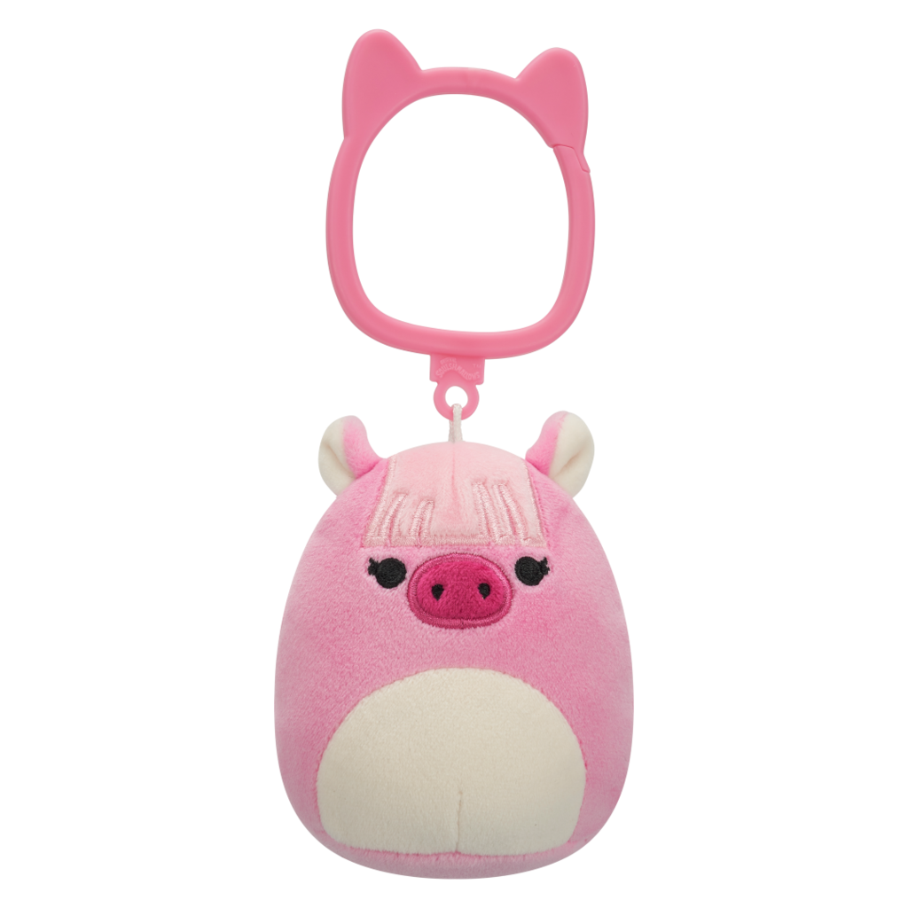 SQUISHMALLOWS Clip-On Veronika the Pink Shetland Pony