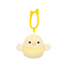 SQUISHMALLOWS Clip-On Shayna the Yellow Parakeet Bird