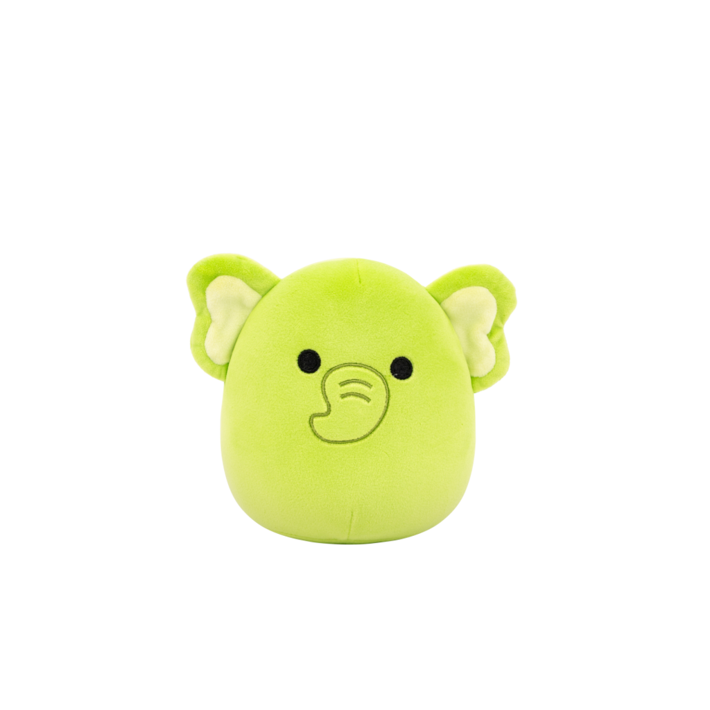 SQUISHMALLOWS Franky the Lime Green Elephant, 13 cm