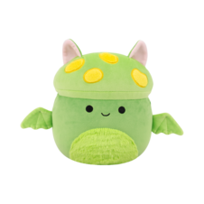 SQUISHMALLOWS Earling the Neon Green Mushroom Bat, 30 cm