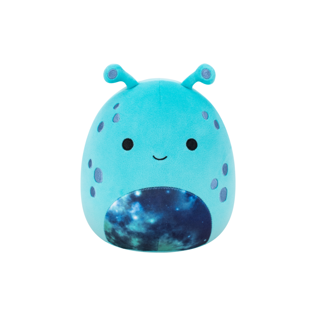SQUISHMALLOWS Garth the Teal Alien with Galaxy Belly, 30 cm