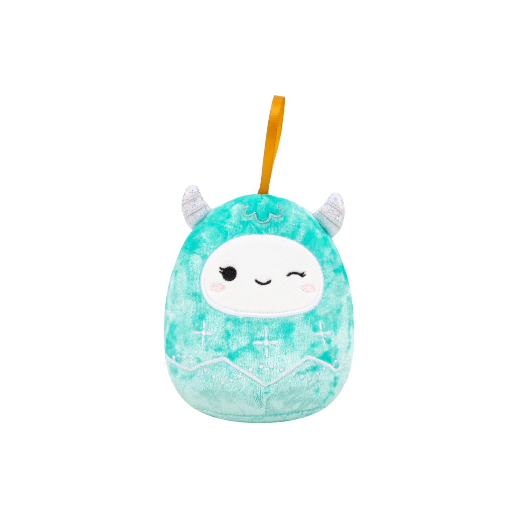 SQUISHMALLOWS Vánoční ozdoba Yetti - Yollie, 10 cm