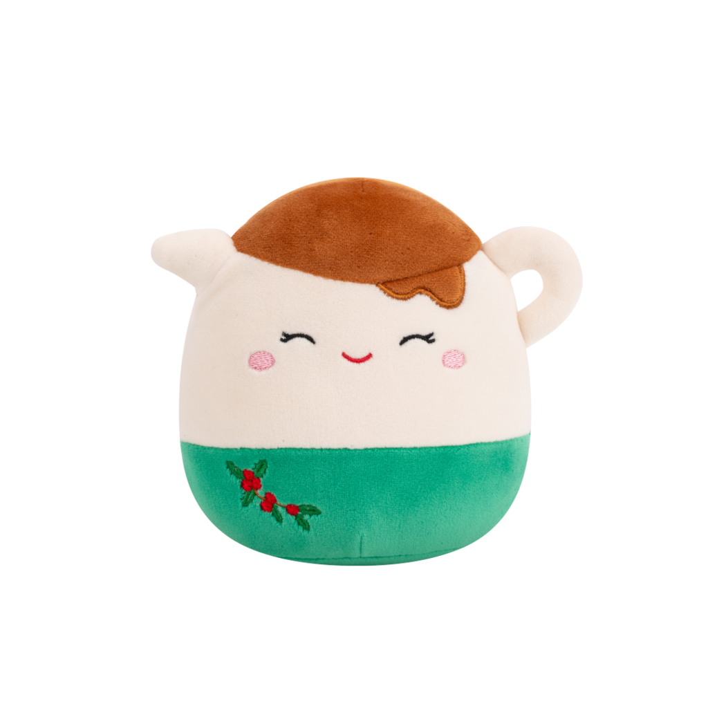 SQUISHMALLOWS Omáčník se jmelím - Justice, 13 cm
