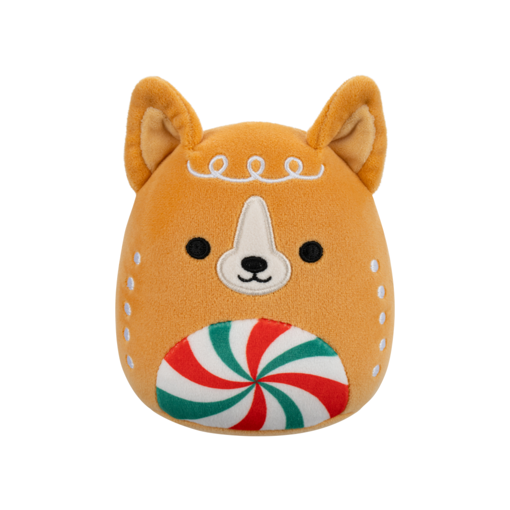 SQUISHMALLOWS Perníkový corgi - Louis, 13 cm