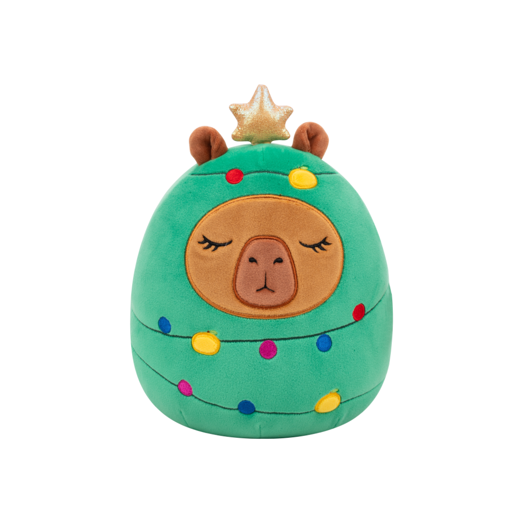 SQUISHMALLOWS Velbloud vánoční stromek - Lijjian, 13 cm