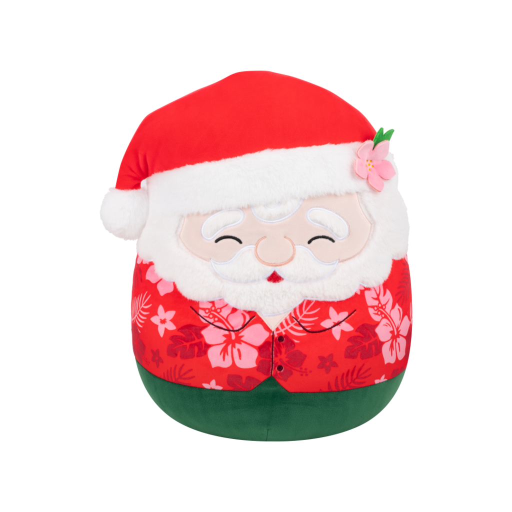 SQUISHMALLOWS Santa v havajské košili - Nick