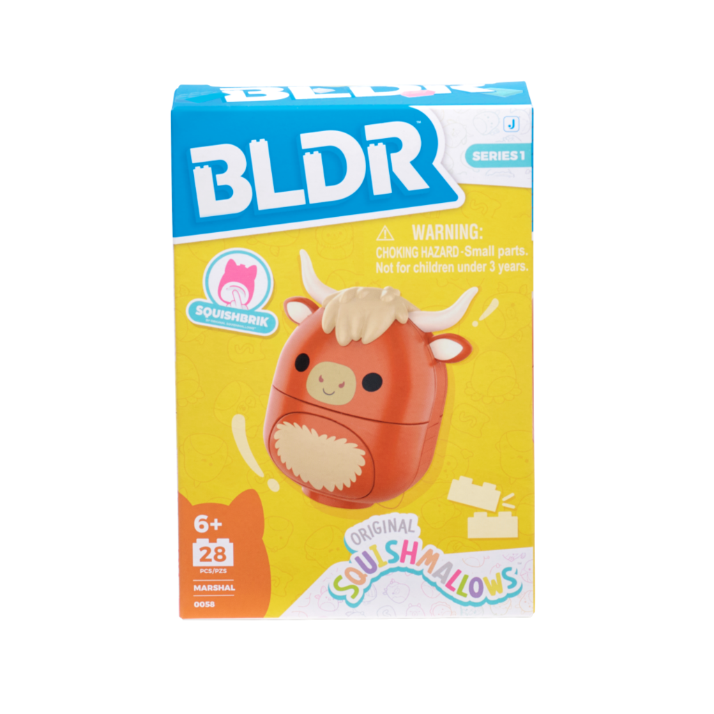SQUISHMALLOWS BLDR Building Set – Marshal the Bull