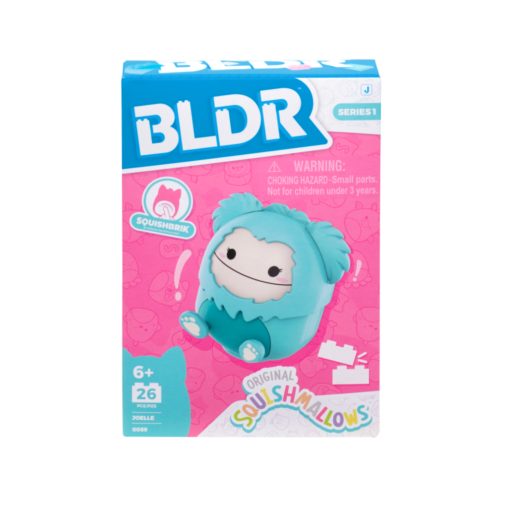 SQUISHMALLOWS BLDR Building Set – Joelle the Bigfoot
