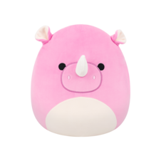 SQUISHMALLOWS Růžový nosorožec - Norma Jean, 30 cm