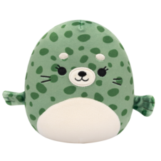 SQUISHMALLOWS Zelený tuleň - Chutney