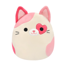 SQUISHMALLOWS Růžová kočka - Susan Q, 13 cm