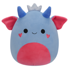 SQUISHMALLOWS Modrorůžový goblin - King Kin, 13 cm