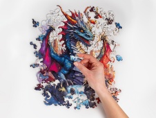 RECENTTOYS Dřevěné puzzle - Drak - 885216_3.jpg