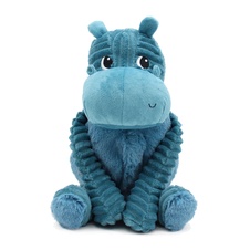 PTIPOTOS Plush hippo Bibou blue - mother with baby